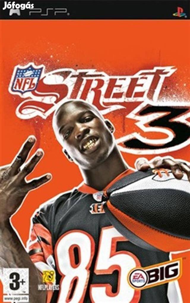 Eredeti PSP játék NFL Street 3