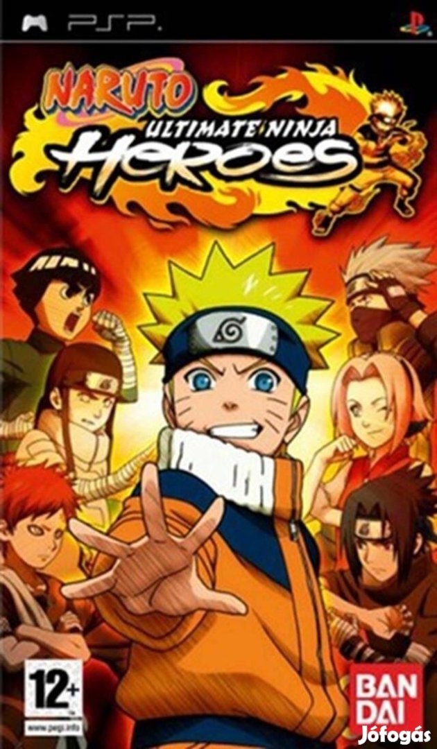Eredeti PSP játék Naruto - Ultimate Ninja Heroes