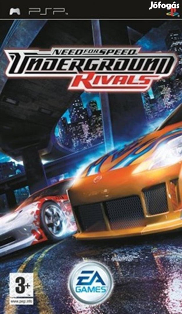 Eredeti PSP játék Need For Speed Underground Rivals
