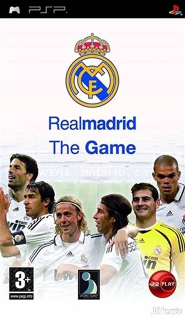 Eredeti PSP játék Real Madrid - The Game