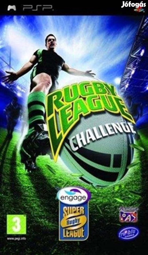 Eredeti PSP játék Rugby League Challenge
