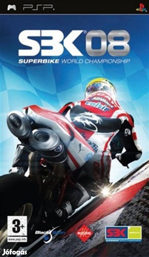 Eredeti PSP játék SBK 08 World Superbike 2008