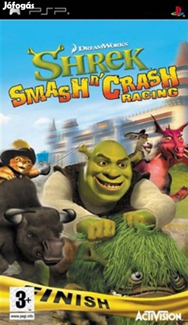 Eredeti PSP játék Shrek Smash n Crash Racing