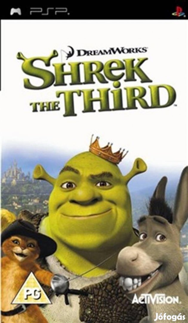 Eredeti PSP játék Shrek The Third