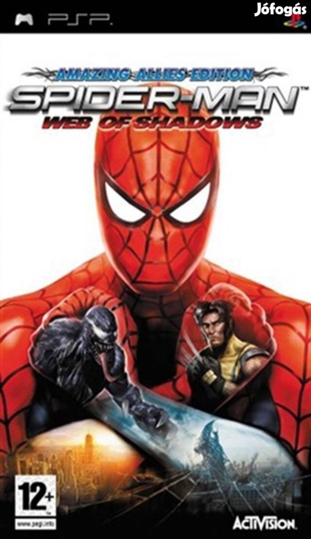 Eredeti PSP játék Spiderman - Web of Shadows