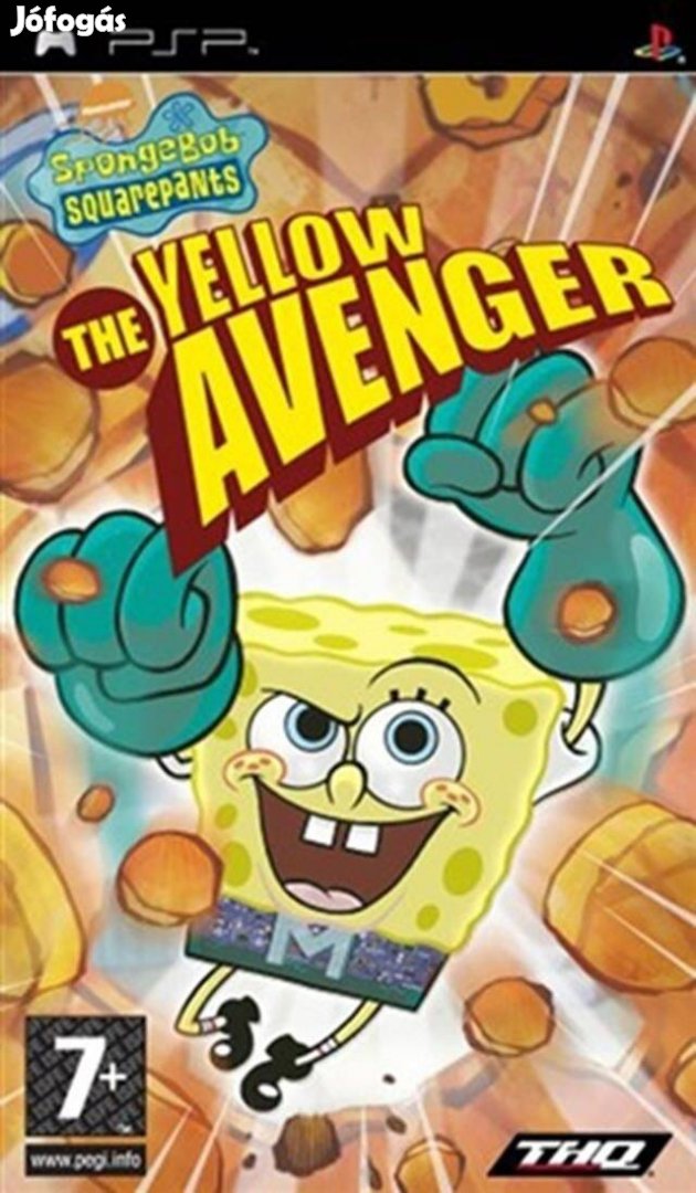 Eredeti PSP játék Spongebob Squarepants - Yellow Avenger