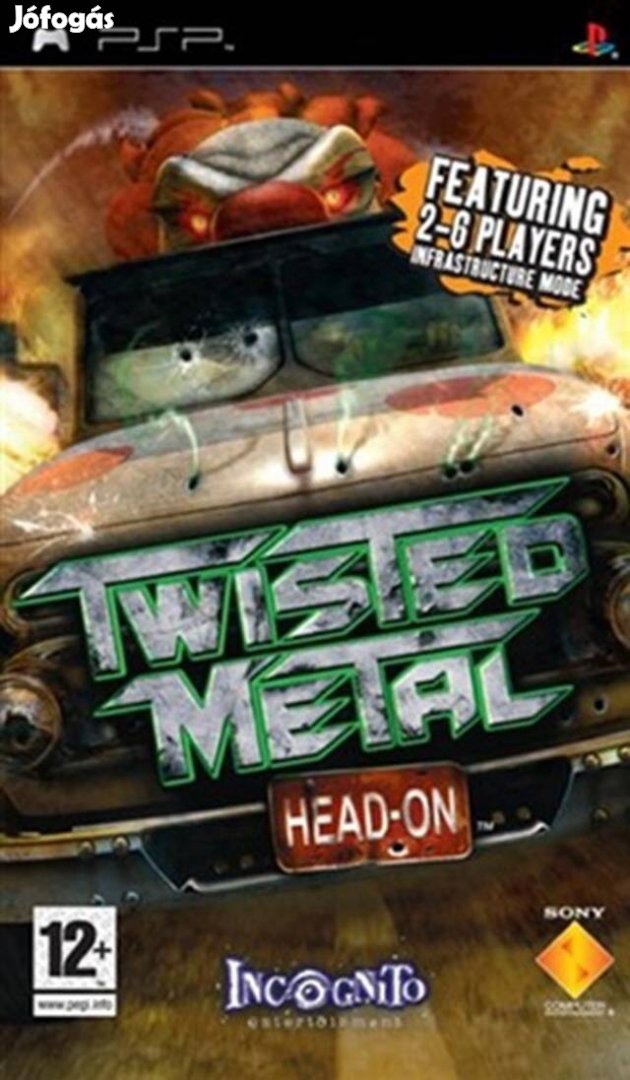 Eredeti PSP játék Twisted Metal Head On
