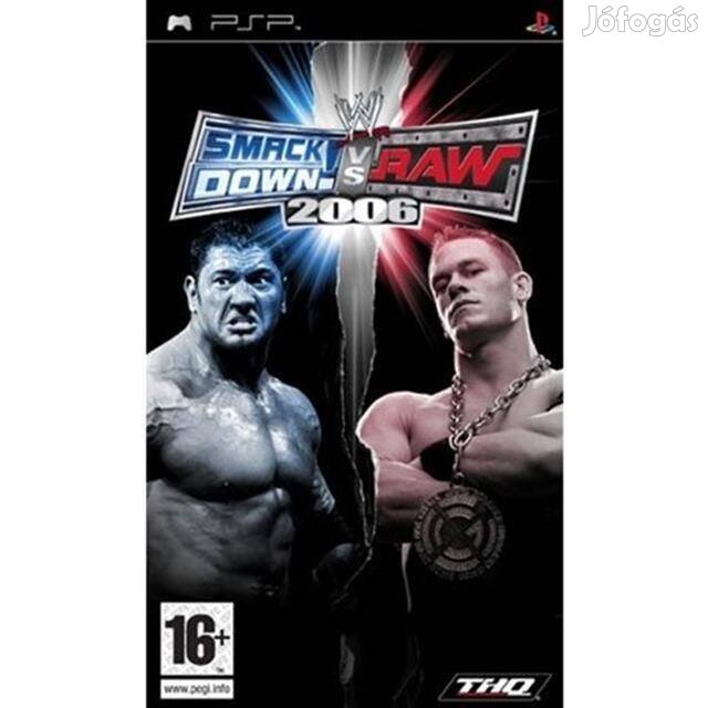 Eredeti PSP játék WWE Smackdown Vs Raw 2006