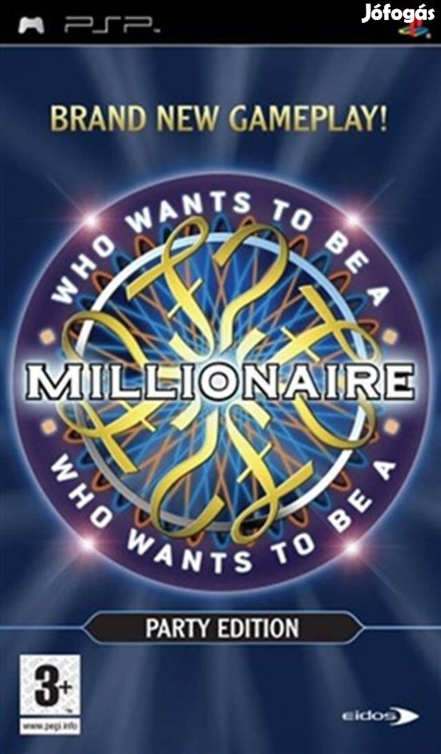 Eredeti PSP játék Who Wants To Be A Millionaire Party Ed