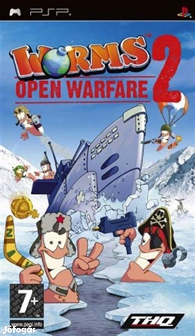 Eredeti PSP játék Worms Open Warfare 2