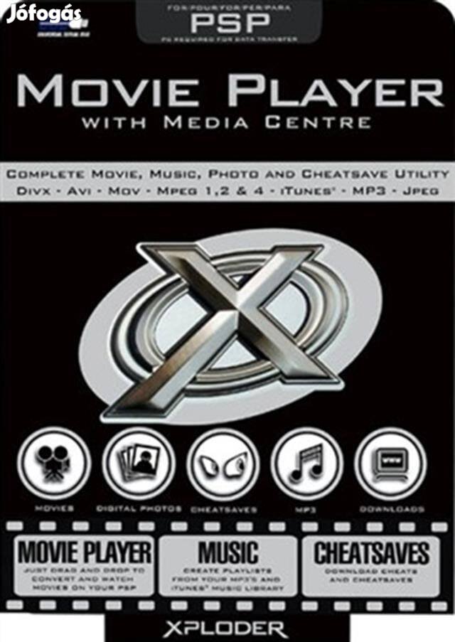 Eredeti PSP játék Xploder Movie Player with Media Centre