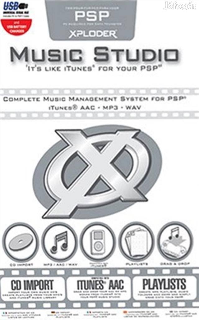 Eredeti PSP játék Xploder Music Studio