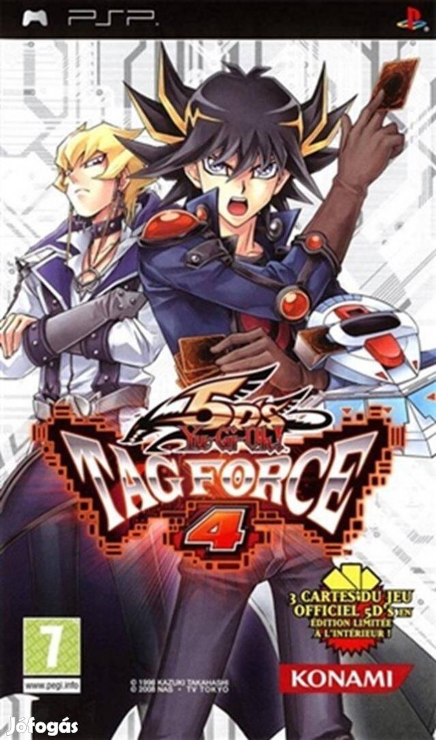 Eredeti PSP játék Yu-Gi-Oh! Tag Force 4