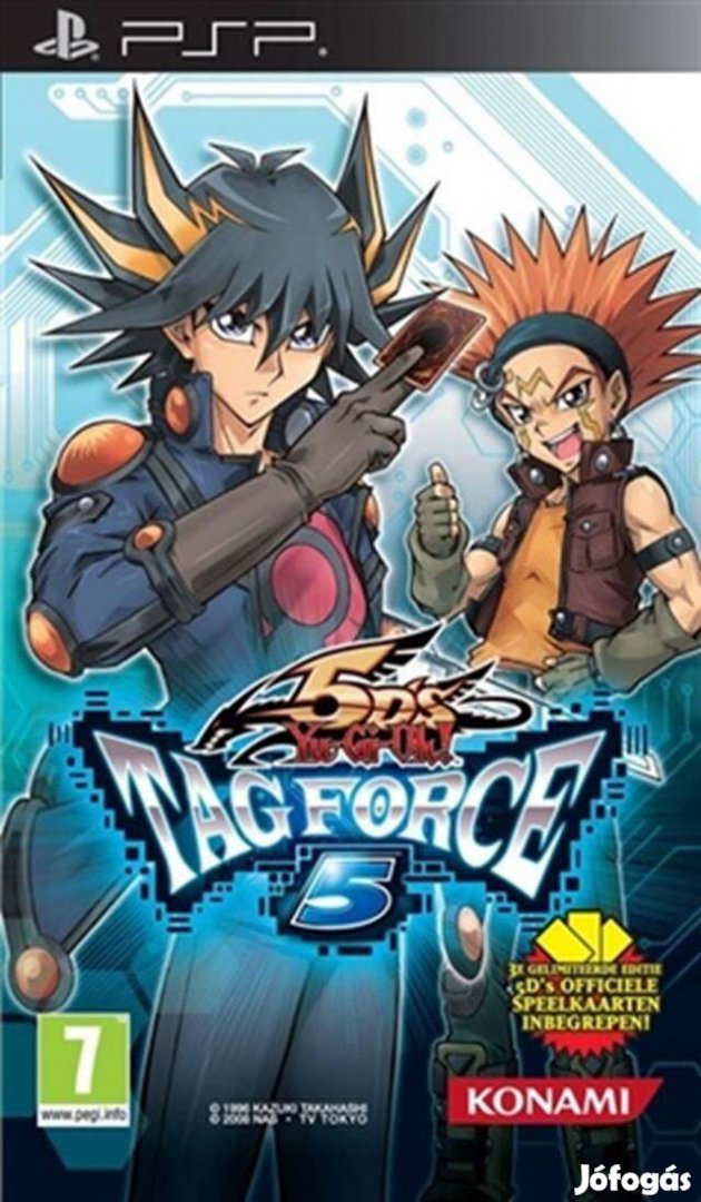 Eredeti PSP játék Yu-Gi-Oh! Tag Force 5