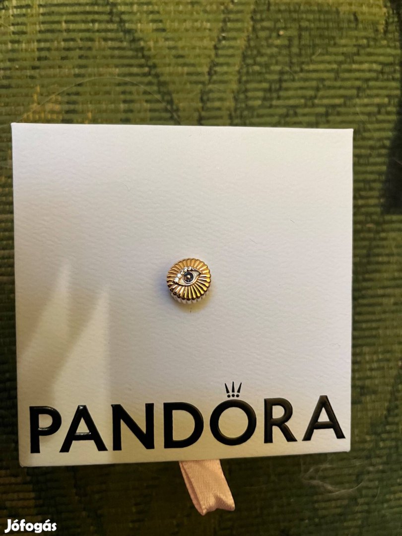 Eredeti Pandora rosegold mindent látó szem charm, újszerű