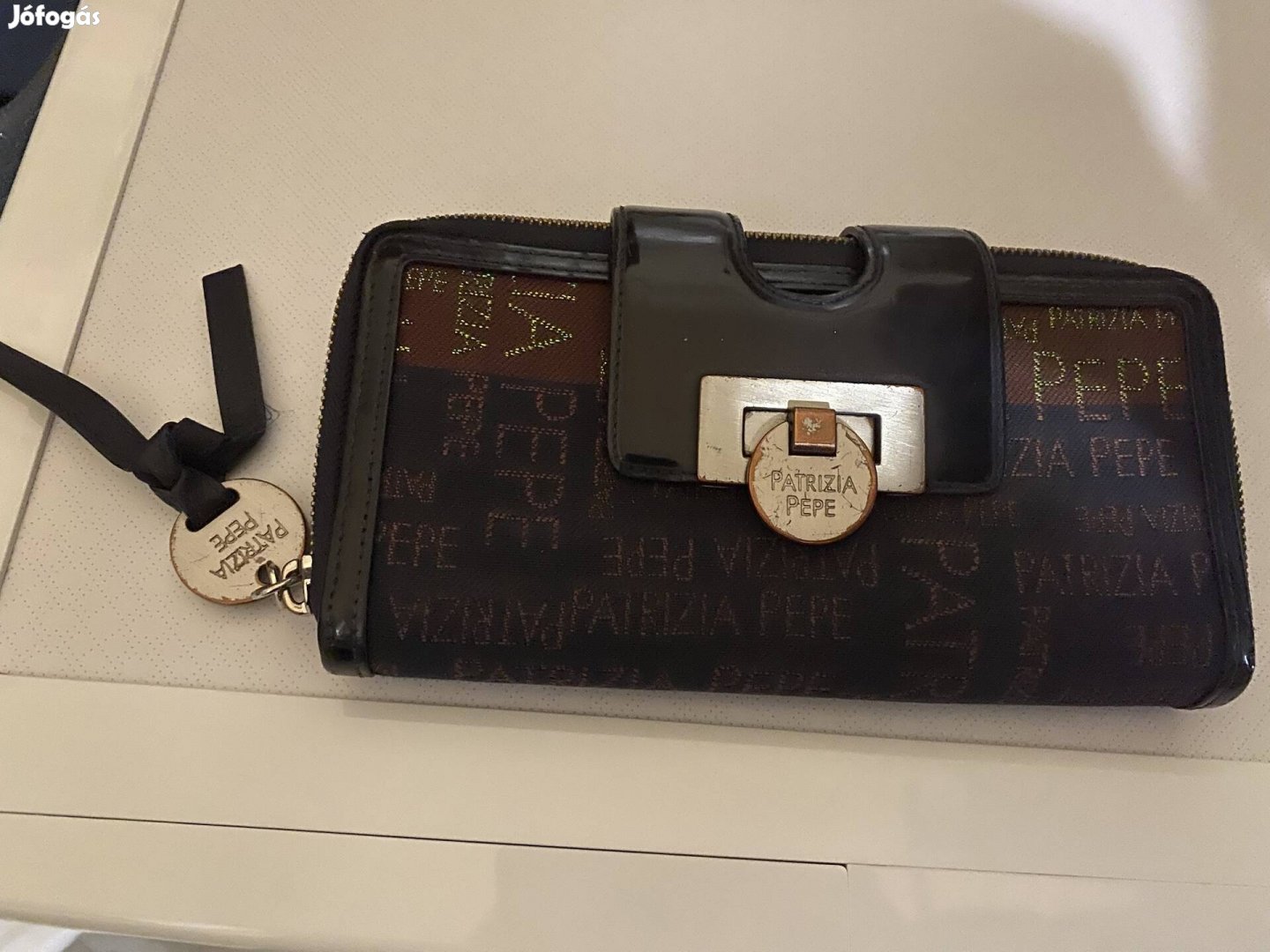 Eredeti Patrizia Pepe női nagy pénztárca 