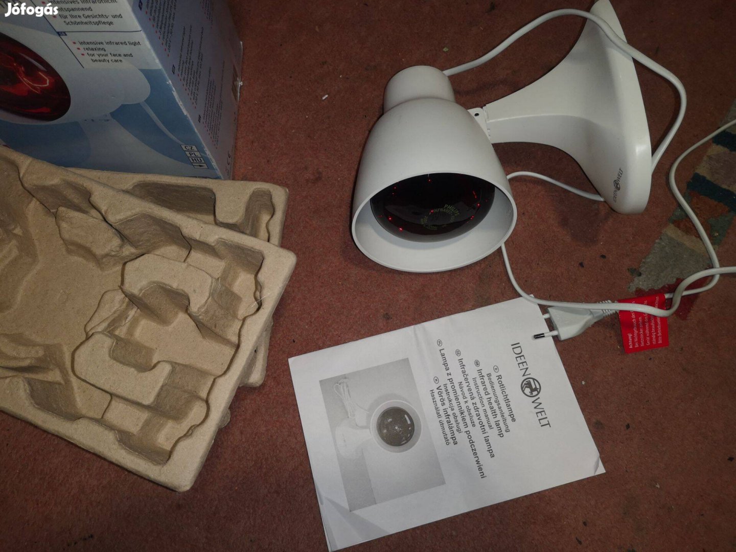 Eredeti Philips infra lámpa