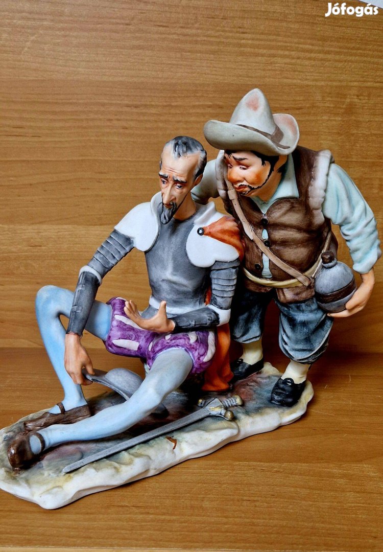 Eredeti Poema Porcelain szobor(Don Quijote)