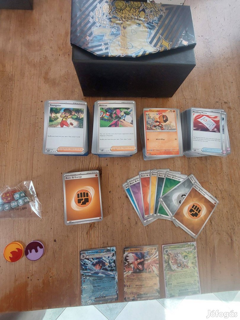 Eredeti Pokémon kártya díszdobozzal 513db
