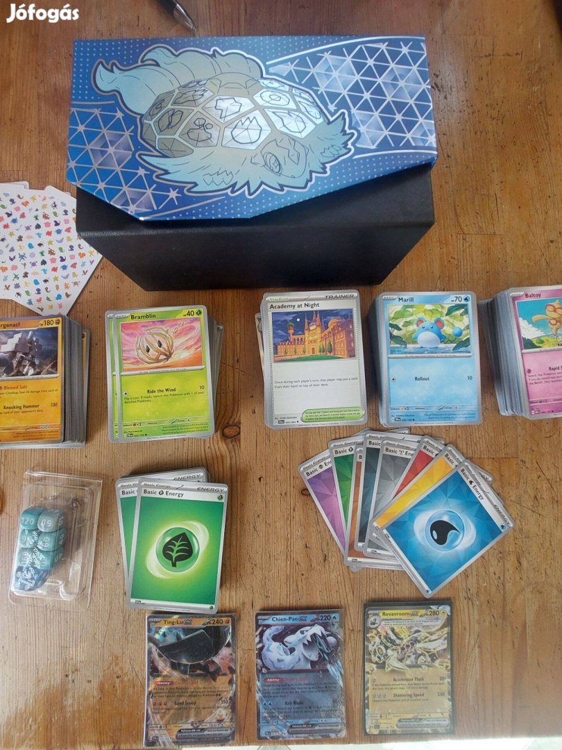 Eredeti Pokémon kártya díszdobozzal 513db