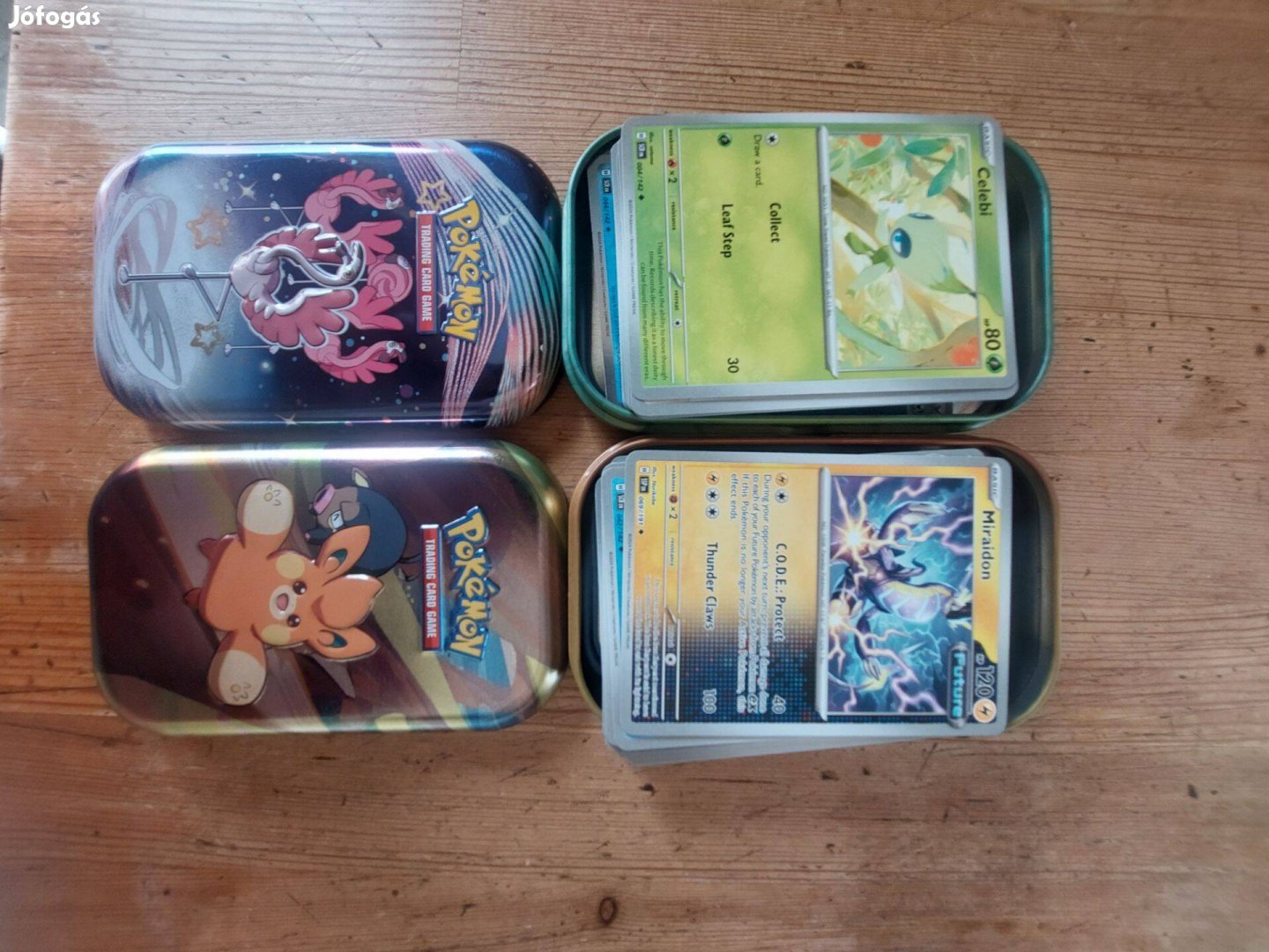 Eredeti Pokémon kártya fémtartókkal
