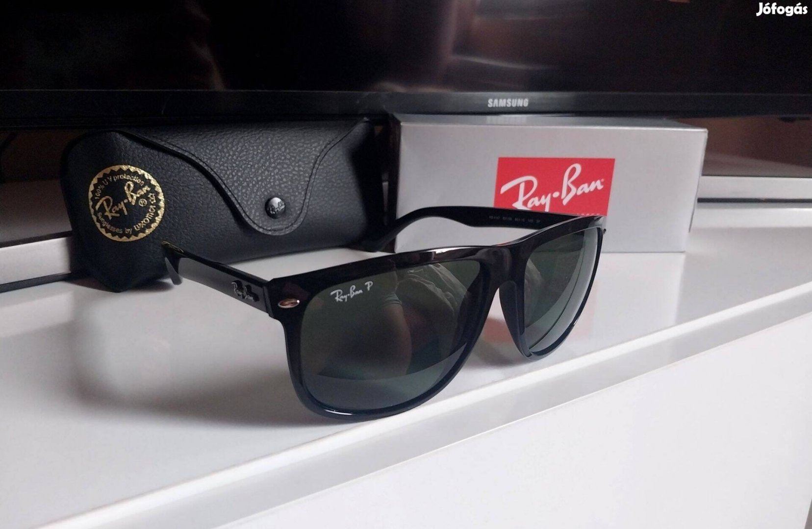 Eredeti Ray BAN Polárszűrős férfi Napszemüveg szemüveg