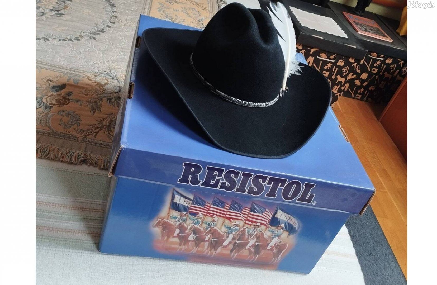 Eredeti Resistol Cowboy kalap kitűnő állapotban