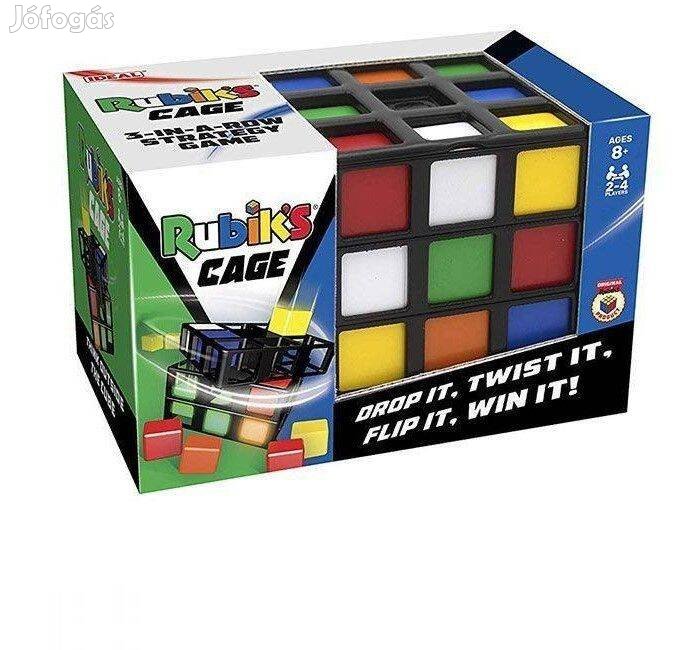 Eredeti Rubik's Cage Rubik stratégiai játék 4 főig játszható, új!