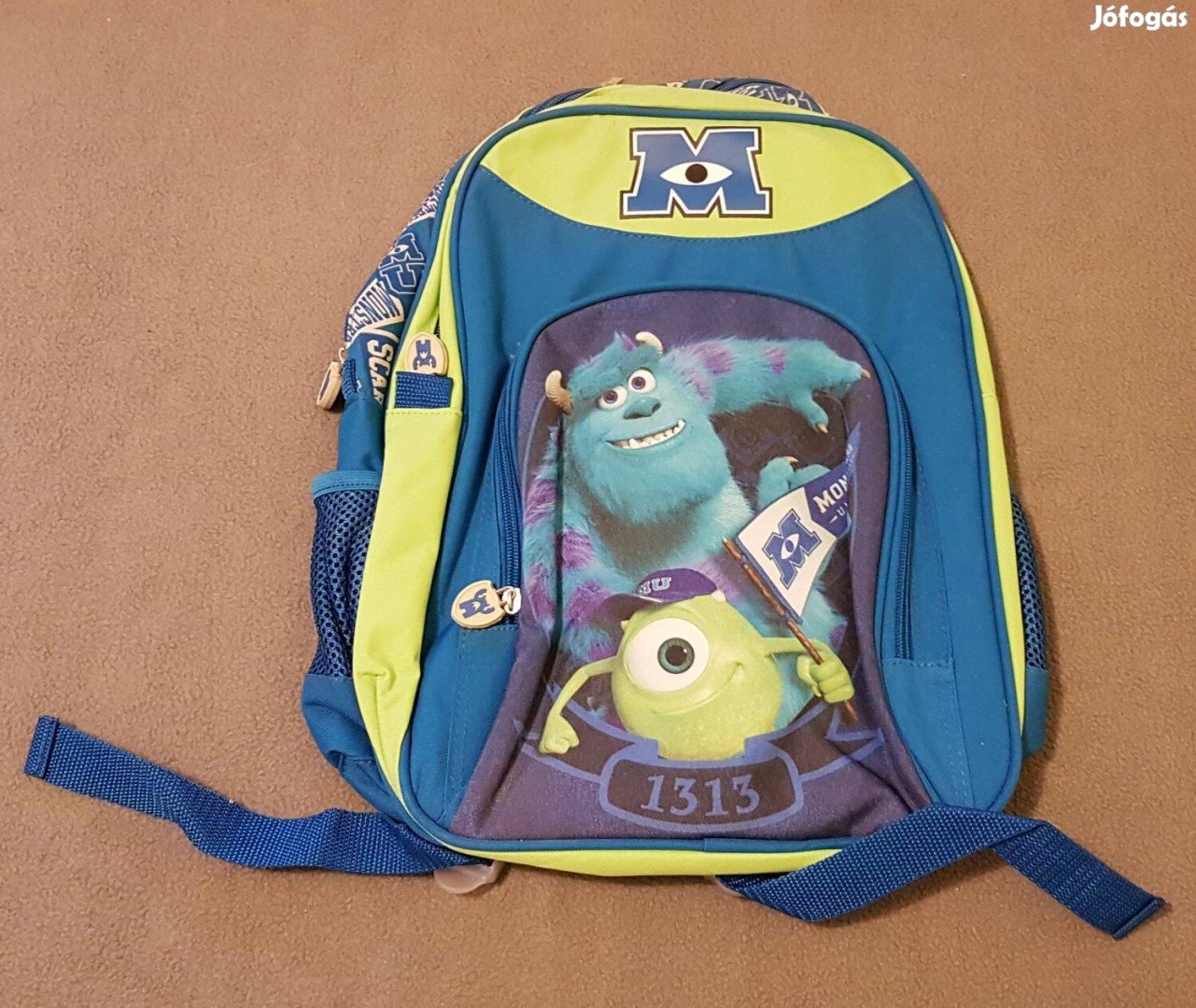 Eredeti Szörny Egyetem (Szörny Rt) Disney Pixar hátizsák