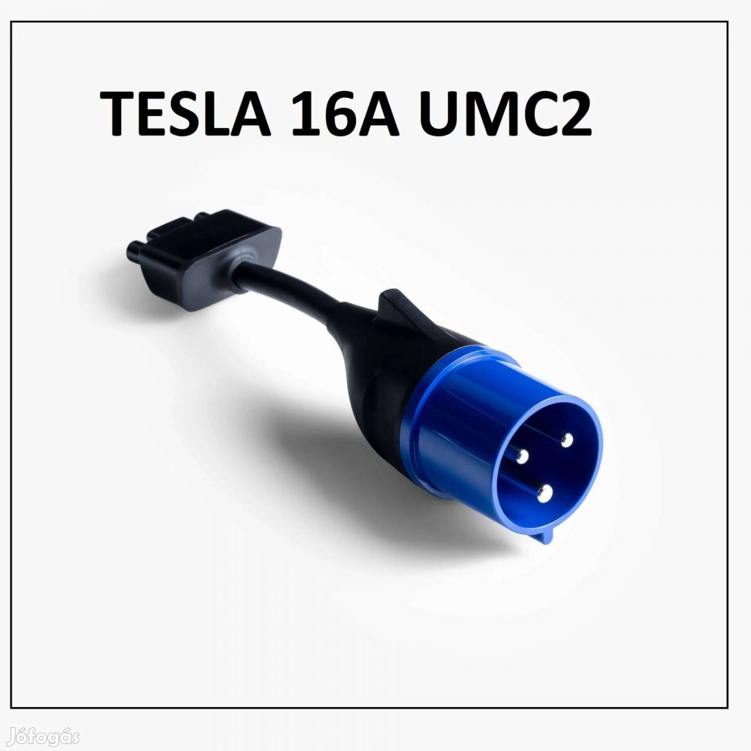 Eredeti Tesla 16A UMC2 adapter eladó Budapesten