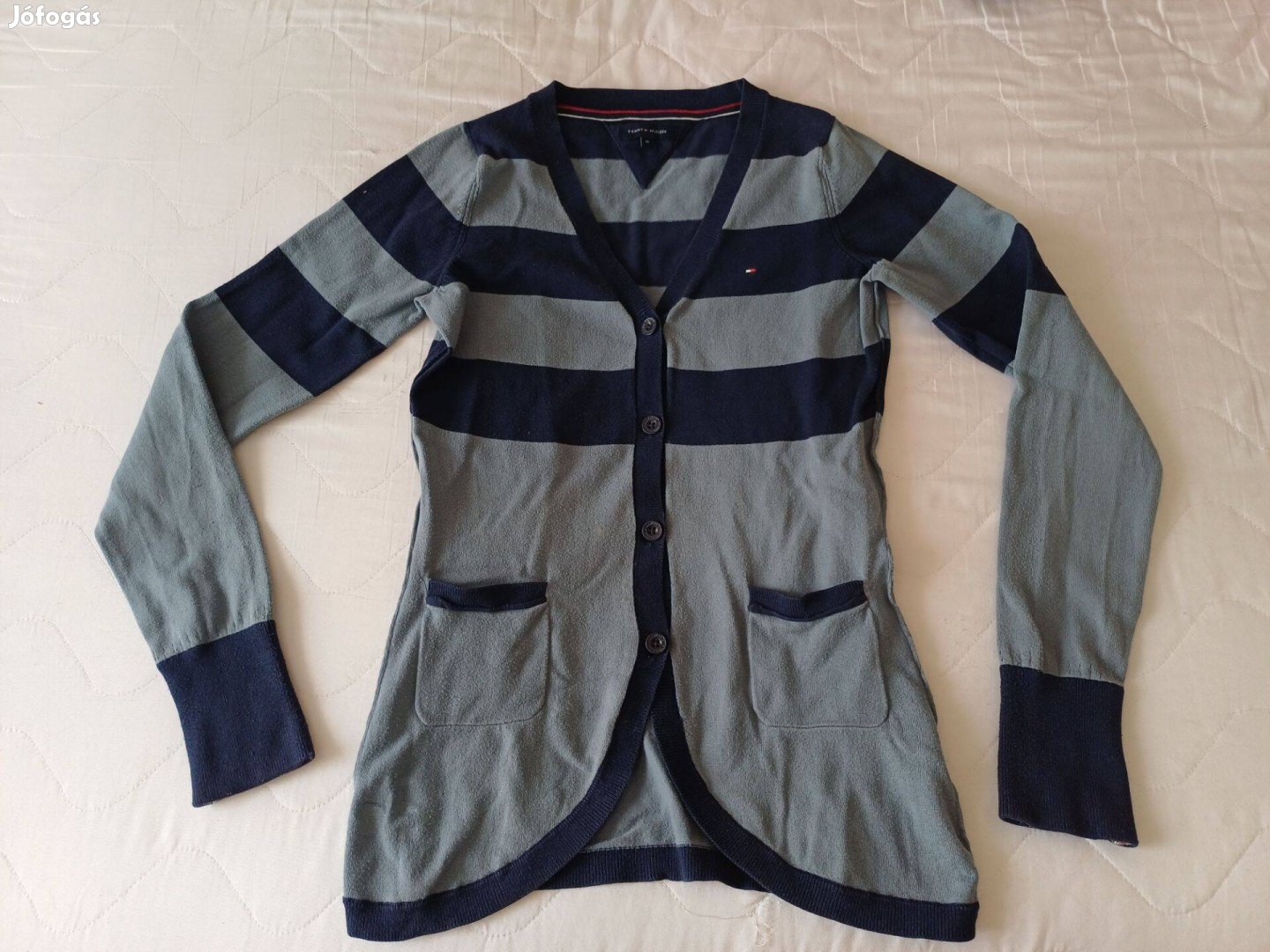 Eredeti Tommy Hilfiger hosszított kardigán 3638-as
