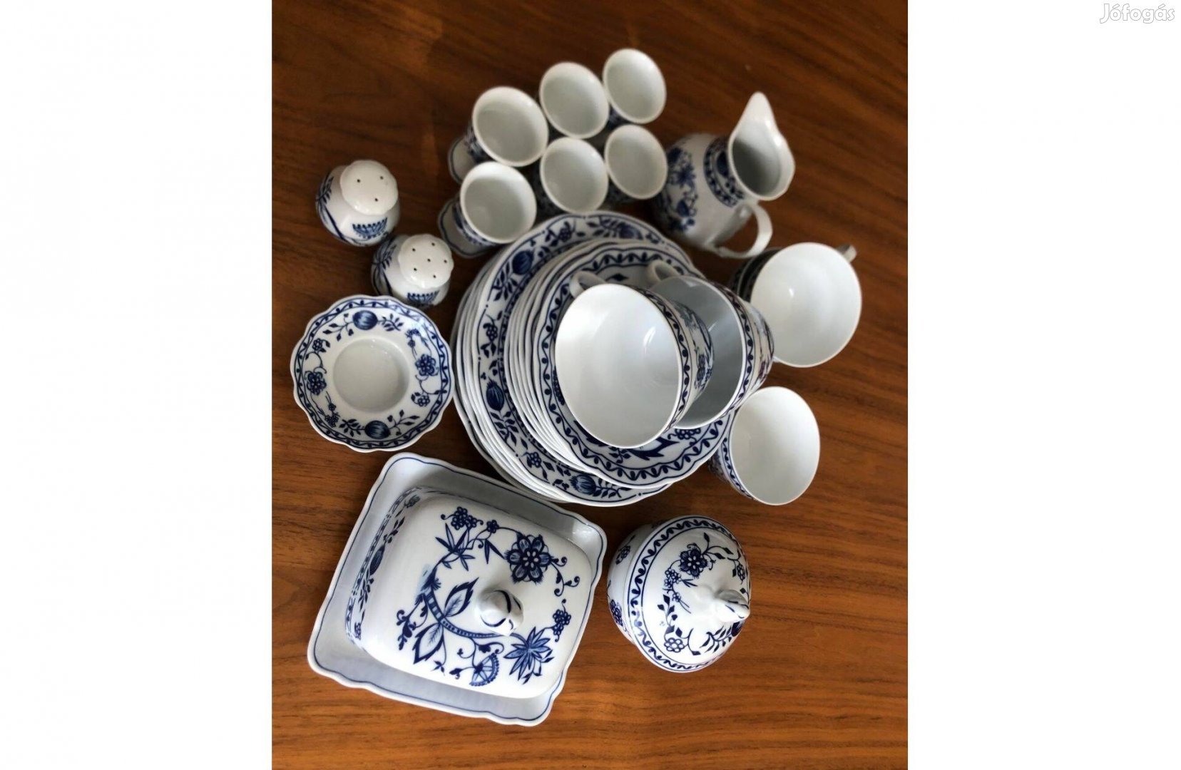 Eredeti Triptis(Zwiebelmuster) 6 személyes porcelán eladó