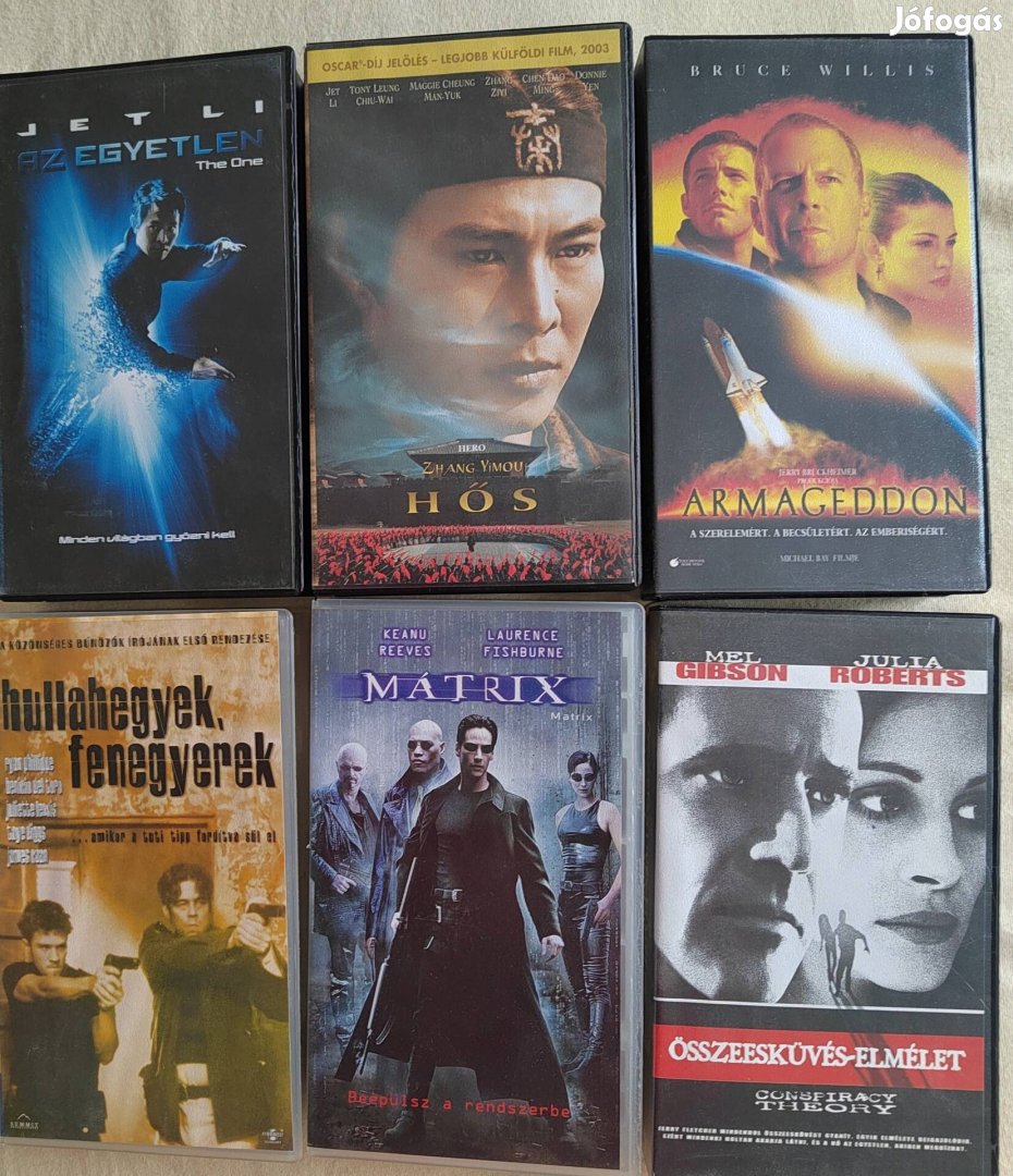 Eredeti VHS kazetták eladók