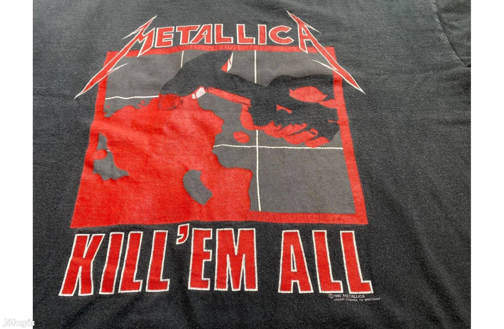Eredeti Vintage Metallica Póló XL MADE IN USA Guns N Roses Eladó