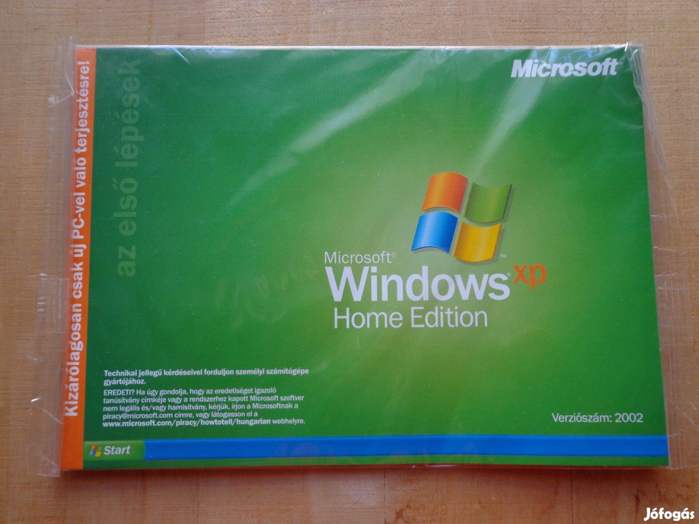 Eredeti Windows XP telepítő CD (Bontatlan)