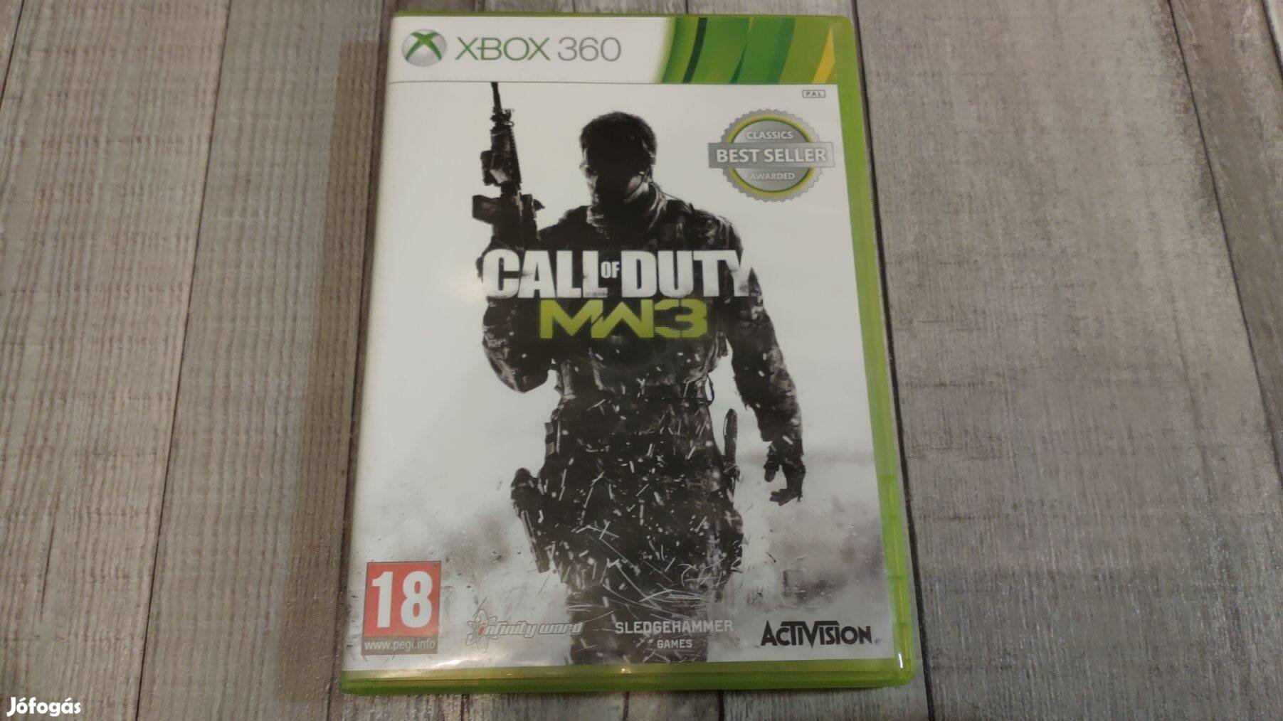 Eredeti Xbox 360 : Call Of Duty Modern Warfare 3 - Xbox One És Series