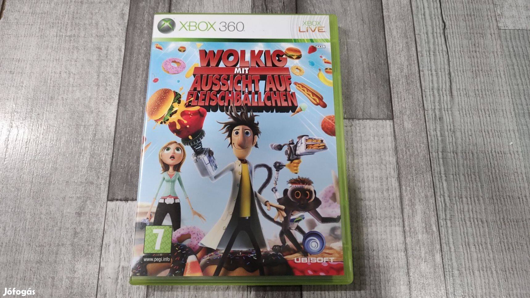 Eredeti Xbox 360 : Cloudy With A Chance Of Meatballs - Ritka !