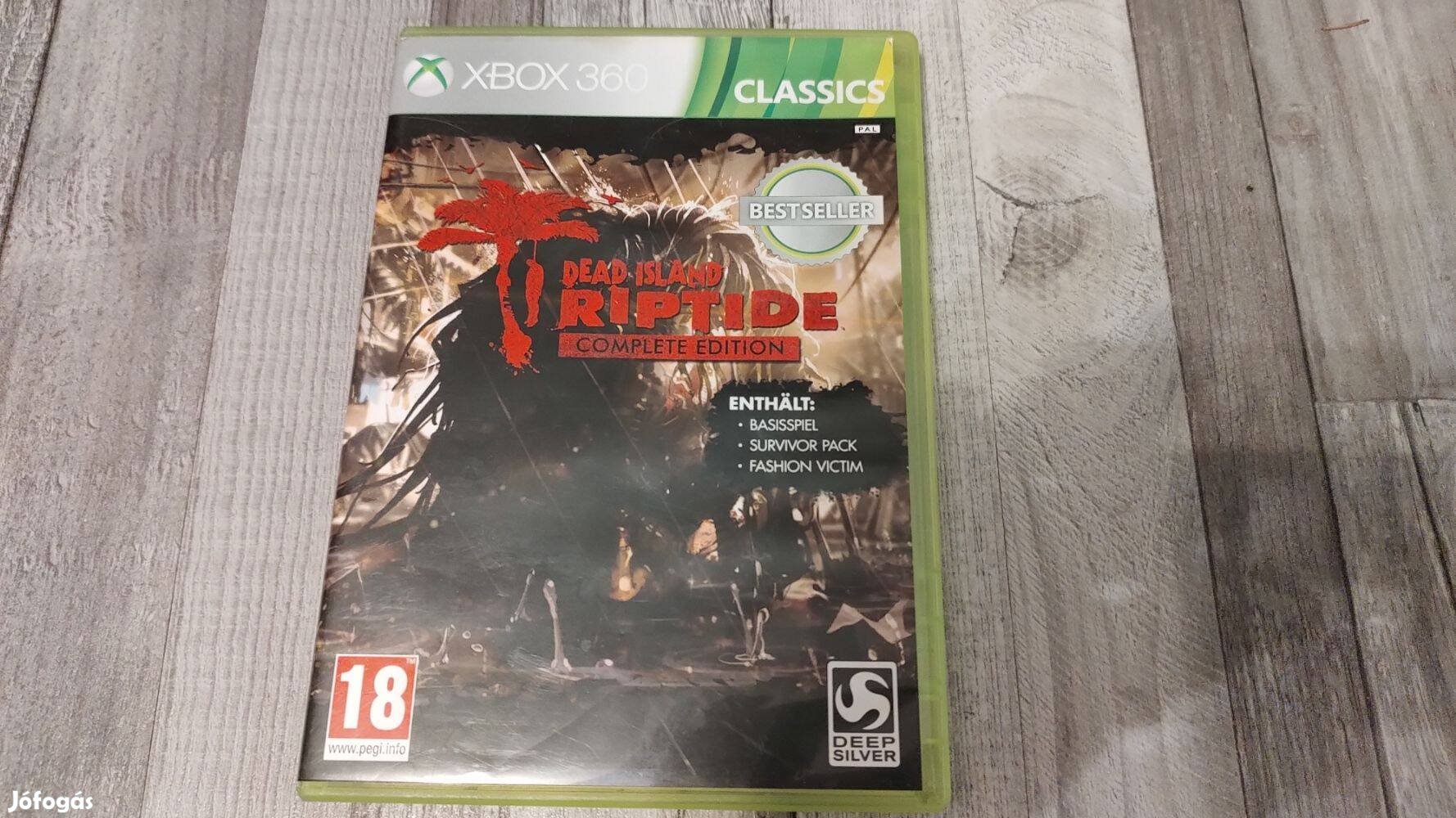 Eredeti Xbox 360 : Dead Island Riptide Complete Edition