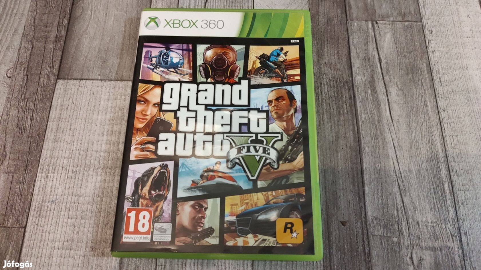 Eredeti Xbox 360 : Grand Theft Auto V GTA 5