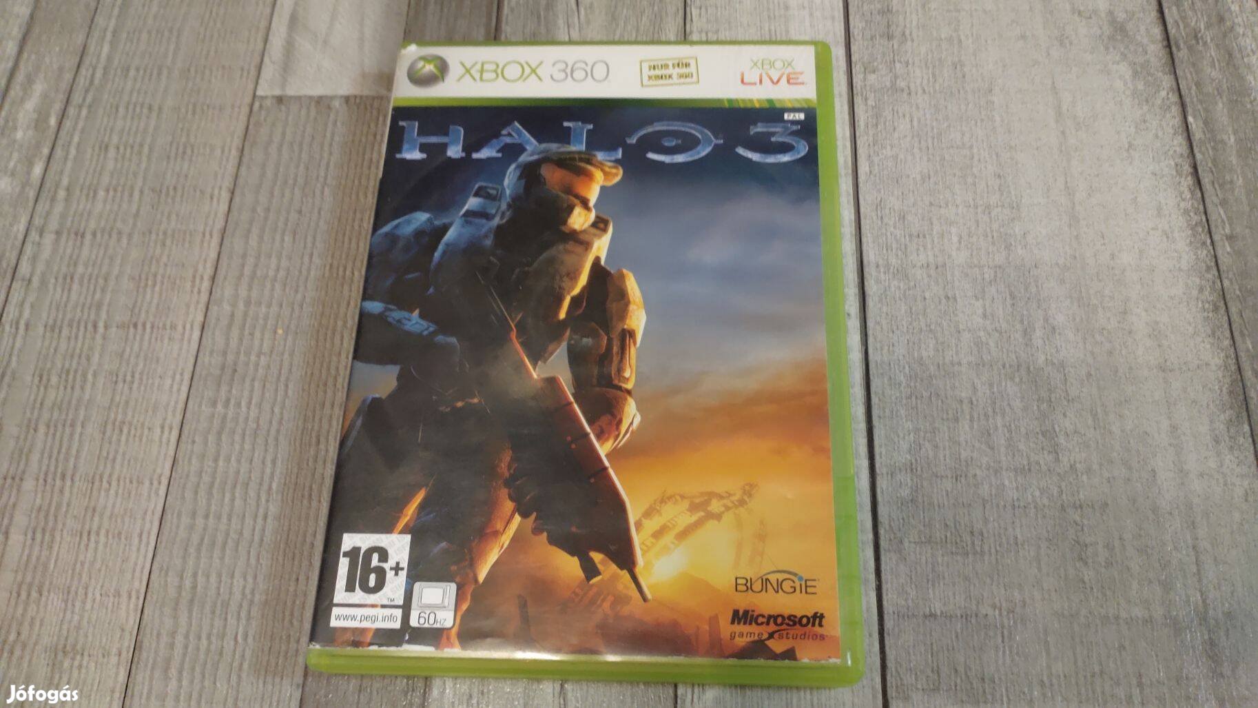 Eredeti Xbox 360 : Halo 3 - Xbox One És Series X Kompatibilis !
