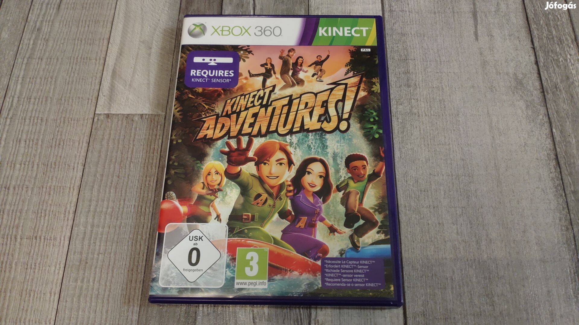 Eredeti Xbox 360 : Kinect Adventures