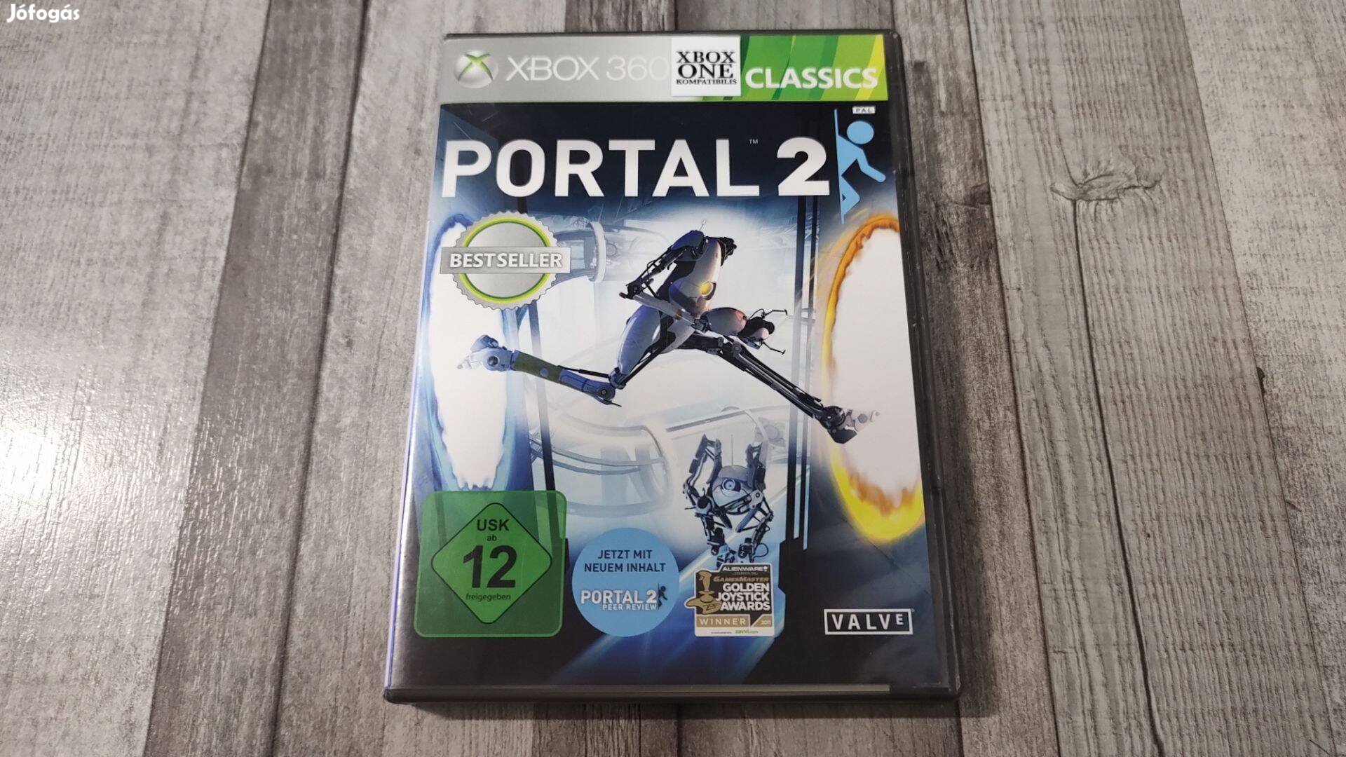 Eredeti Xbox 360 : Portal 2 - Xbox One És Series X Kompatibilis !