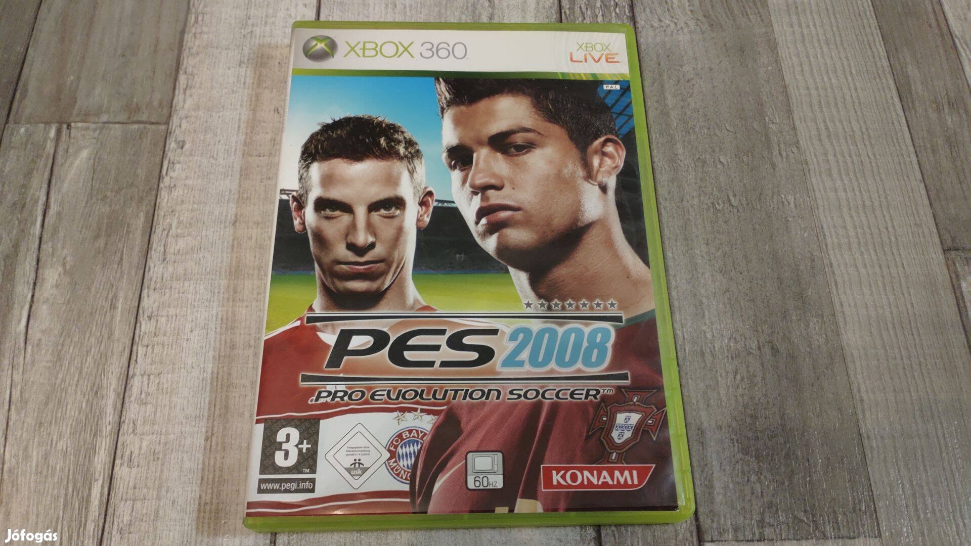 Eredeti Xbox 360 : Pro Evolution Soccer 2008 PES 2008