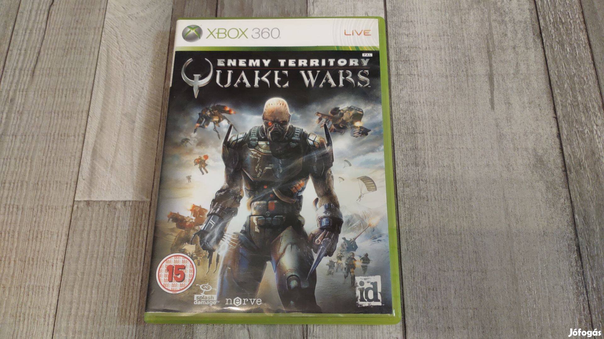 Eredeti Xbox 360 : Quake Wars Enemy Territory