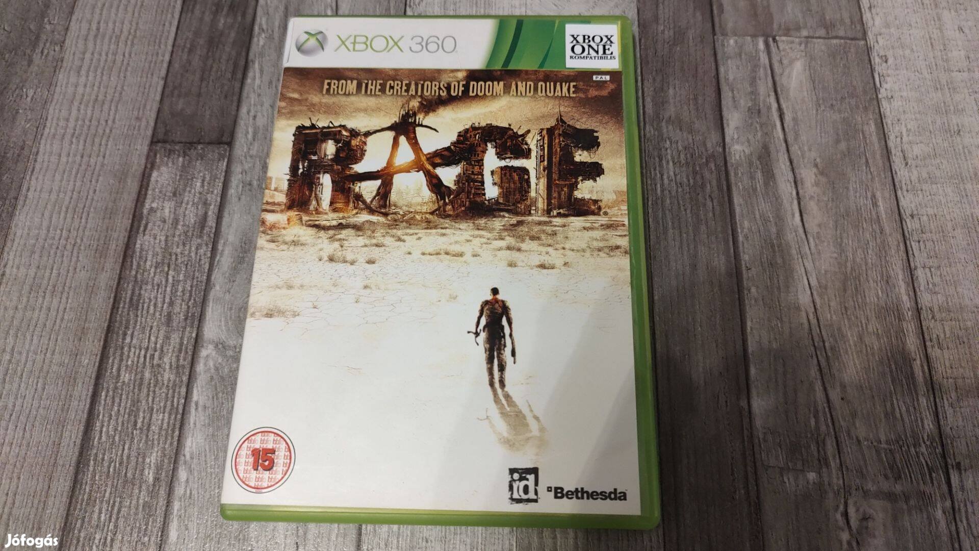 Eredeti Xbox 360 : Rage - Xbox One És Series X Kompatibilis !