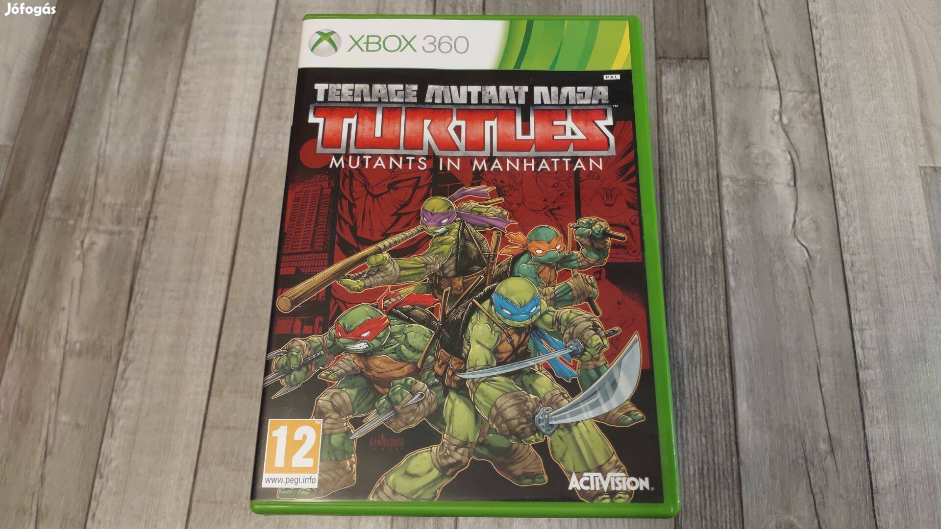 Eredeti Xbox 360 : Teenage Mutant Ninja Turtles Mutants In Manhattan