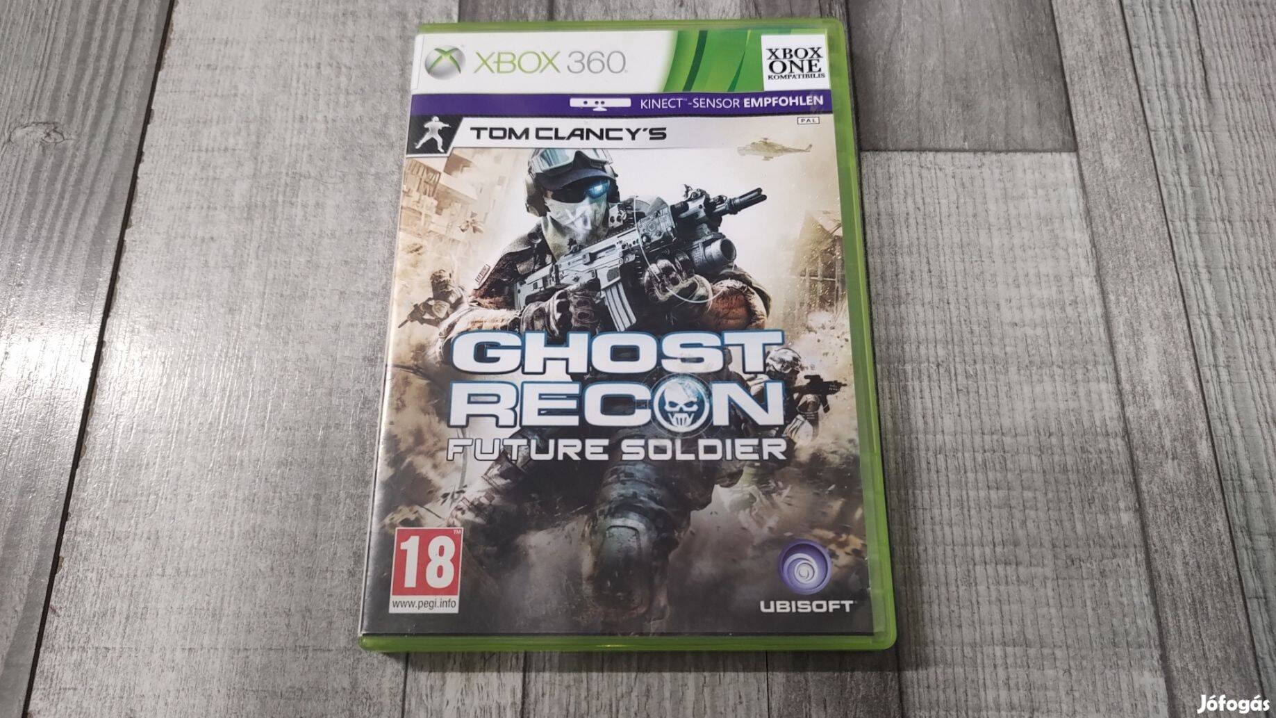 Eredeti Xbox 360 : Tom Clancy's Ghost Recon Future Soldier - Xbox One