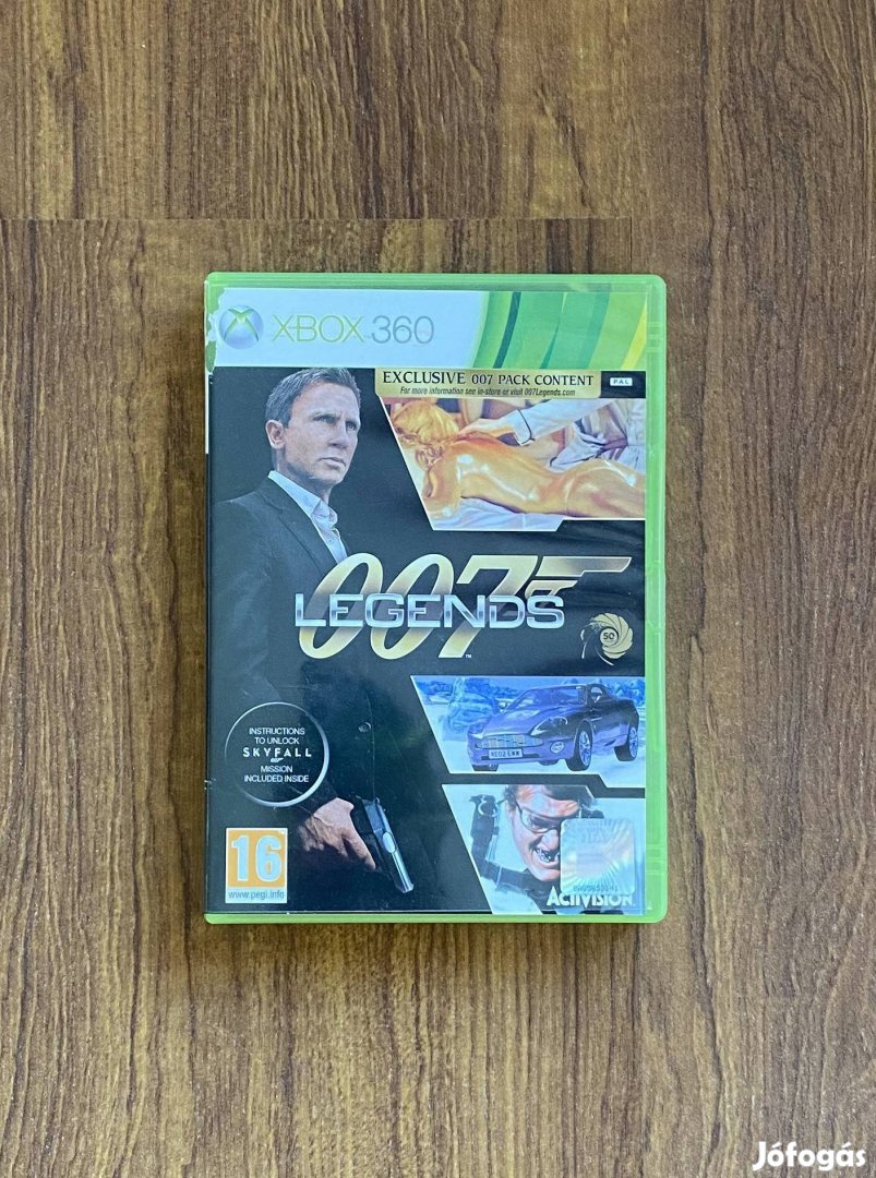 Eredeti Xbox 360 játék 007 Legends