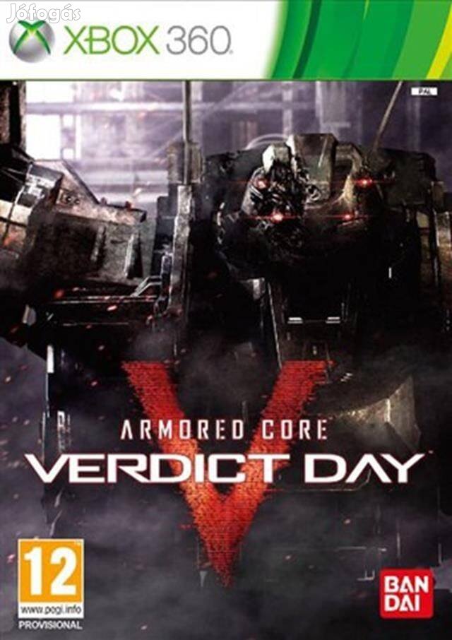 Eredeti Xbox 360 játék Armored Core Verdict Day