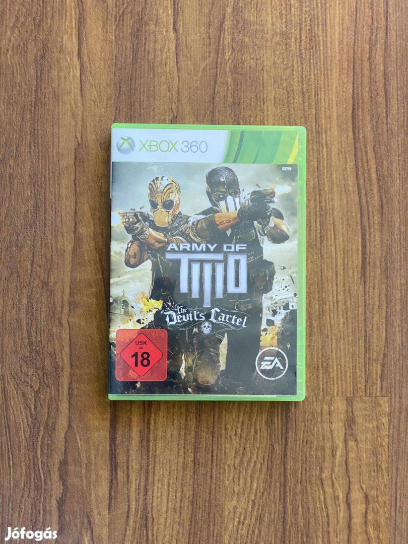 Eredeti Xbox 360 játék Army of Two The Devil's Cartel